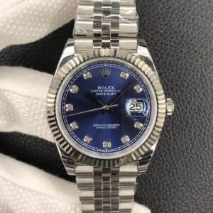 Rolex Datejust M126234-0037 EW Factory 18ct White Gold Replica Watch