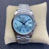 Rolex Day Date BP Factory Middle East Customization Ice Blue Dial Replica Watch