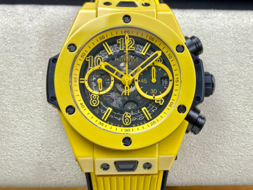 Hublot BIG BANG Unico 441.CY.471Y.RX ZF Factory Yellow Ceramic Replica Watch