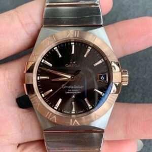 Omega Constellation 123.20.31.20.13.001 VS Factory Rose Gold Replica Watch