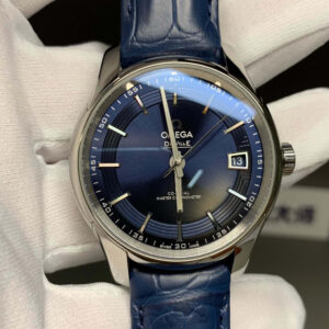Omega De Ville 433.33.41.21.03.001 VS Factory Blue Dial Replica Watch