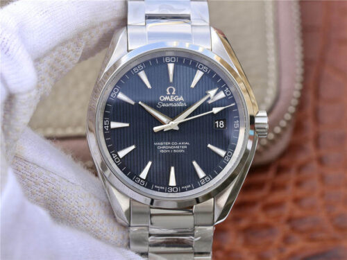 Omega Seamaster 231.10.42.21.03.001 VS Factory Blue Dial Replica Watch
