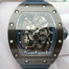 Richard Mille RM055 KV Factory Dark Blue Rubber Strap Replica Watch