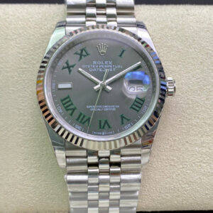 Rolex Datejust M126234-0045 36MM EW Factory Grey Dial Replica Watch
