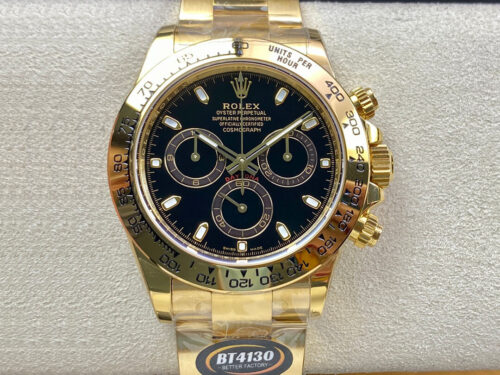 Rolex Daytona M116508-0004 BT Factory Black Dial Replica Watch