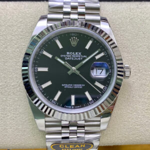 Rolex Datejust M126334-0018 Clean Factory Black Dial Replica Watch