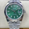 Rolex Datejust M126334-0028 EW Factory Green Dial Replica Watch
