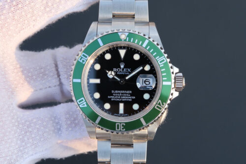 Rolex Submariner 16610LV-93250 JF Factory Green Bezel Replica Watch
