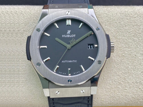 Hublot Classic Fusion 511.NX.1171.LR 42MM WWF Factory Black Strap Replica Watch