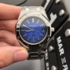 Audemars Piguet Royal Oak 15202IP.OO.1240IP.01 ZF Factory Smoked Blue Dial Replica Watch