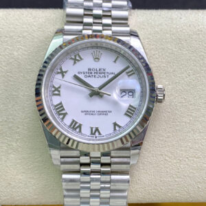 Rolex Datejust M126234-0025 EW Factory White Dial Replica Watch