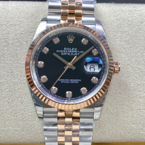 Rolex Datejust M126231-0019 EW Factory Diamond-set Dial Replica Watch