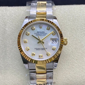 Rolex Datejust M278273-0027 31MM EW Factory Fritillary Dial Replica Watch
