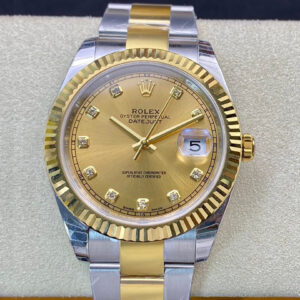 Rolex Datejust M126333-0011 EW Factory Yellow Gold Replica Watch