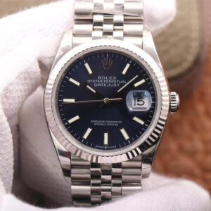 Rolex Datejust M126234-0017 EW Factory Stainless Steel Replica Watch