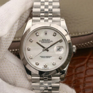 Rolex Datejust M126300 EW Factory Diamond-set Dial Replica Watch