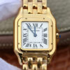 Panthere De Cartier WGPN0009 27MM 8848 Factory Yellow Gold Replica Watch