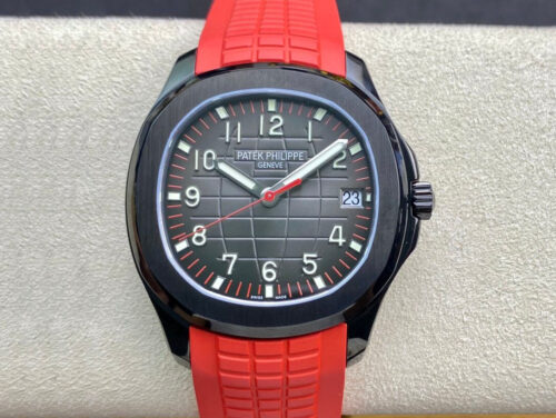Patek Philippe Aquanaut PP5167 ZF Factory DLC Black Case Replica Watch