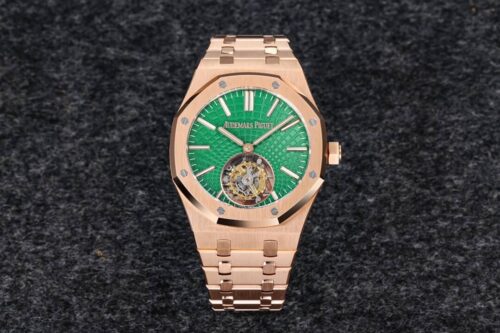 Audemars Piguet Royal Oak Tourbillon 26533OR.OO.1220OR.01 R8 Factory Green Dial Replica Watch