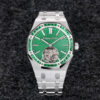 Audemars Piguet Royal Oak Tourbillon 26532IC.EE.1220TI.01 R8 Factory Green Dial Replica Watch