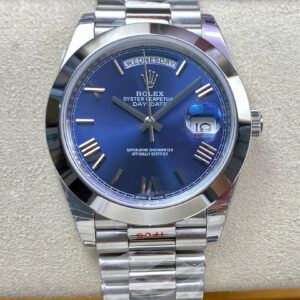 Rolex Day Date M228206-0015 EW Factory Stainless Steel Replica Watch