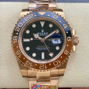 Rolex GMT Master II M126715CHNR-0001 Clean Factory Rose Gold Replica Watch