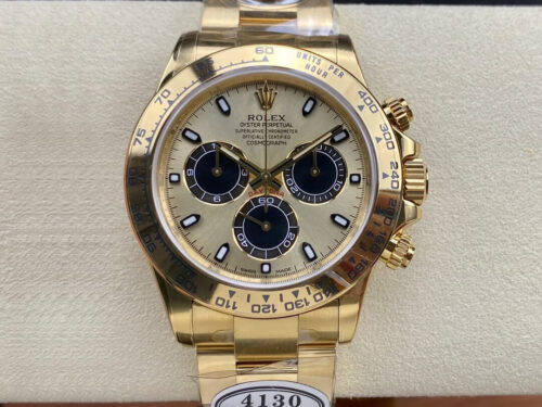 Rolex Cosmograph Daytona M116508-0014 Clean Factory Champagne Dial Replica Watch