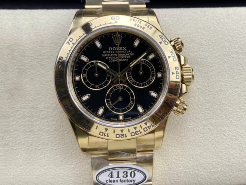 Rolex Cosmograph Daytona M116508-0004 Clean Factory Gold Case Replica Watch