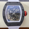 Richard Mille RM-055 BBR Factory Carbon Fiber White Strap Replica Watch