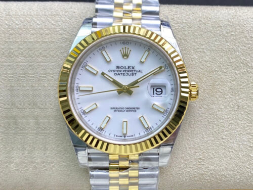 Rolex Datejust M126333-0016 VS Factory Yellow Gold Replica Watch