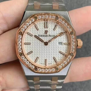 Audemars Piguet Royal Oak 67651SR.ZZ.1261SR.01 JF Factory Diamond Bezel Replica Watch