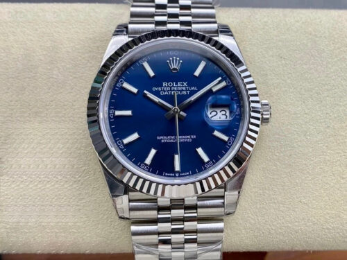 Rolex Datejust M126334-0002 VS Factory Blue Dial Replica Watch