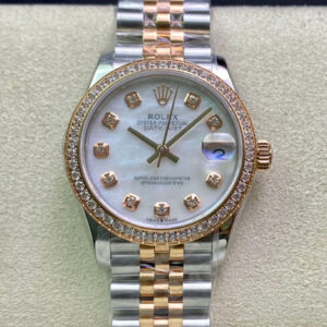 Rolex Datejust M278381RBR-0026 31MM EW Factory Diamond Dial Replica Watch
