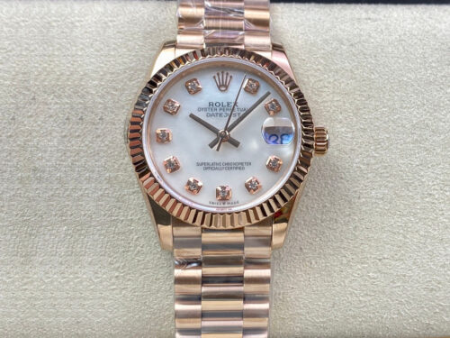 Rolex Datejust M278275-0009 31MM EW Factory Mother-of-pearl Dial Replica Watch