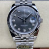Rolex Datejust M126334-0006 Clean Factory Diamond Gray Dial Replica Watch