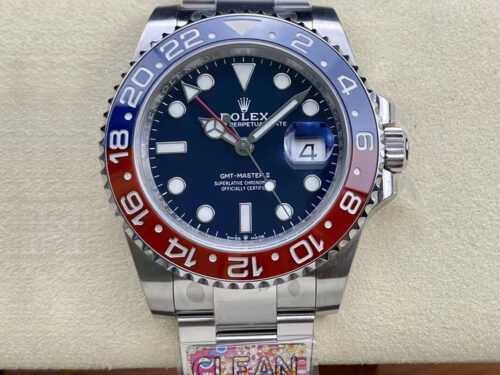Rolex GMT Master II M126719blro-0003 Clean Factory Blue Dial Replica Watch