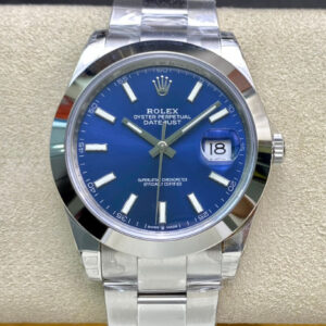 Rolex Datejust M126300-0001 VS Factory Blue Dial Replica Watch