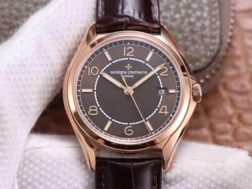 Vacheron Constantin Fiftysix 4600E/000R-B576 ZF Factory Rose Gold Replica Watch