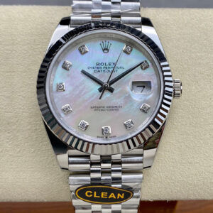 Rolex Datejust M126334-0020 Clean Factory Mother-of-pearl Dial Replica Watch