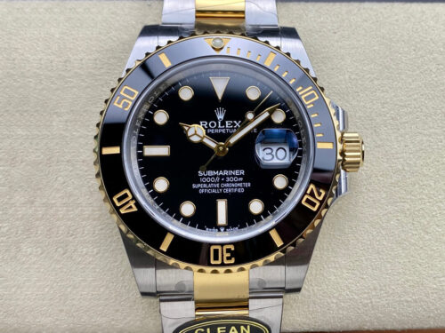 Rolex Submariner M126613LN-0002 41MM Clean Factory Yellow Gold Replica Watch