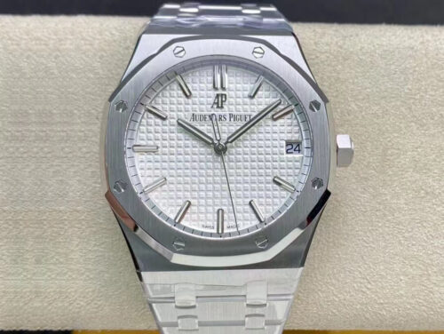 Audemars Piguet Royal Oak 15500ST.OO.1220ST.04 ZF Factory V2 White Dial Replica Watch