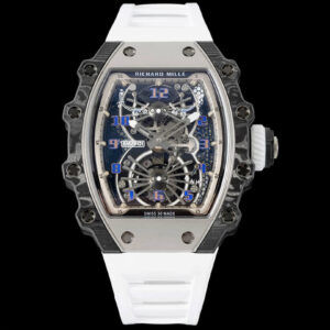Richard Mille RM21-01 RM Factory Tourbillon Carbon Fiber Bezel Replica Watch