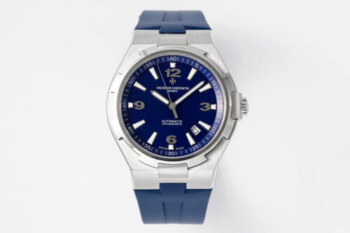 Vacheron Constantin Overseas P47040/000A-9008 PPF Factory Blue Rubber Strap Replica Watch