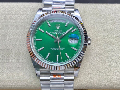 Rolex Day Date 40MM GM Factory Stainless Steel Replica Watch