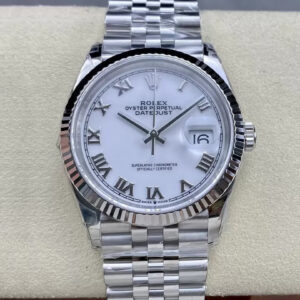 Rolex Datejust M126234-0025 36MM VS Factory White Dial Replica Watch