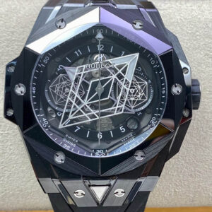 Hublot Big Bang Sang Bleu II 418.CX.1114.RX.MXM20 BB Factory Black Ceramics Replica Watch