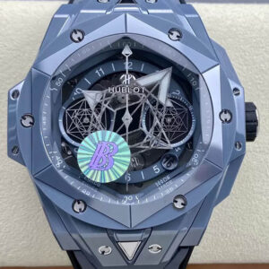 Hublot Big Bang Sang Bleu II 418.FX.8007.RX.MXM21 BB Factory Gray Ceramic Replica Watch