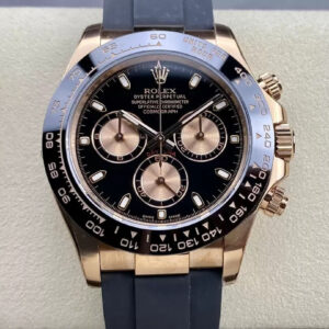 Rolex Cosmograph Daytona M116515LN-0017 Clean Factory Rose Gold Replica Watch