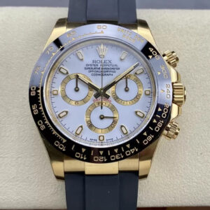 Rolex Cosmograph Daytona M116518LN-0041 Clean Factory Rubber Strap Replica Watch