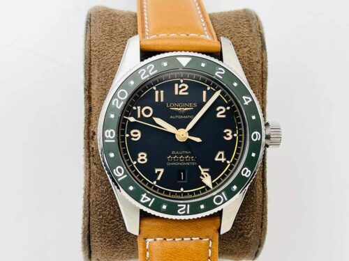 Longines Spirit ZuIu Time L3.812.4.63.2 LG Factory Leather Strap Replica Watch